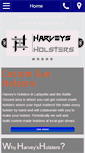Mobile Screenshot of harveysholsters.com